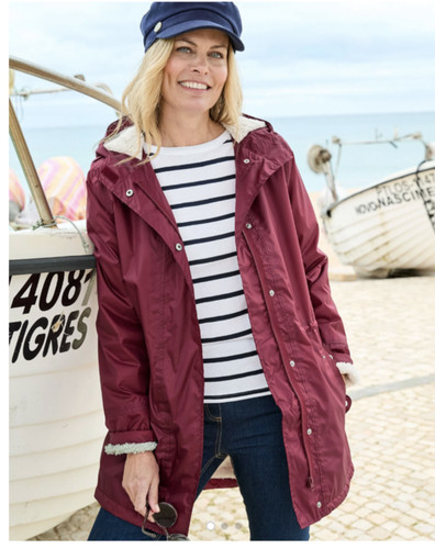 Waterproof parka from cotton - parka,