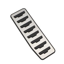 Car Dead Pedal Foot Rest Cover