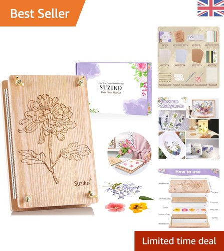 Flower press kit - flower, adults