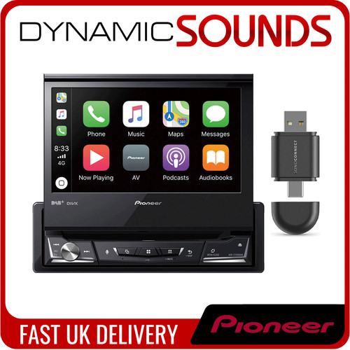 Pioneer flip out dab - flip-out, car