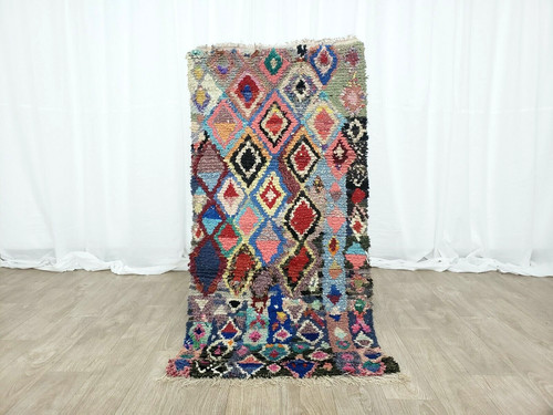 Vintage berber moroccan rug - moroccan,