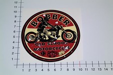 BOBBER OLD SCHOOL MOTORCYCLES Decal Sticker Motorcycle Custom Bike Cross Mi086