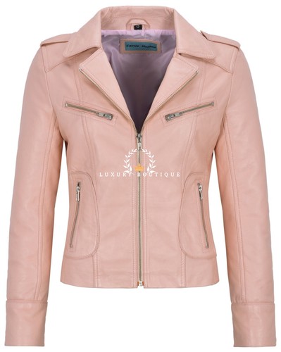 Ladies leather jacket baby - leather,