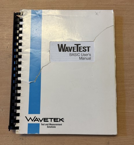 Wavetek test and measurement - wavetek,