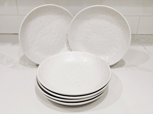 Sango speckled dinner plates - sango,