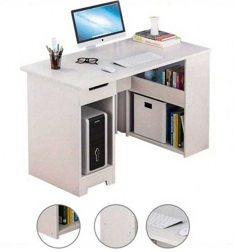 Computer desk with storage - computer,