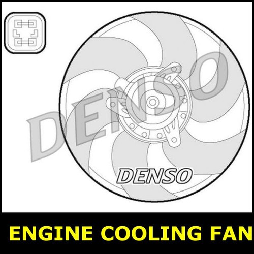 Engine cooling fan fits - engine,