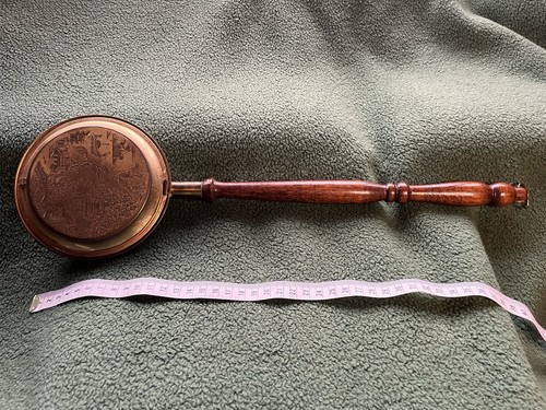 Vintage small brass engraved - brass,