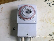 USED Masterplug Mechanical 24 Hour Immersion timer. NOTE NO COVER .