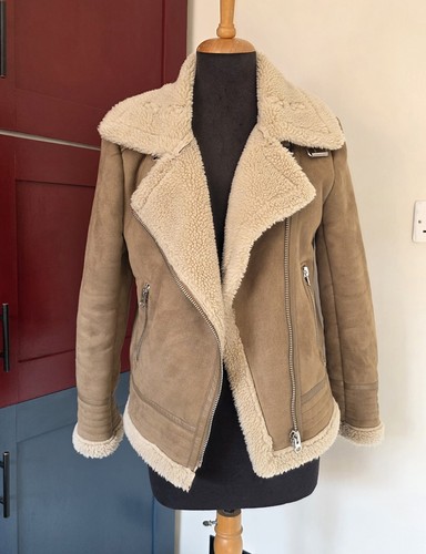 Zara camel faux - camel, shearling