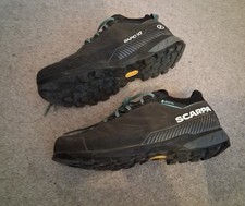 Scarpa Walking Shoes. Rapid XT GTX. Womens. Size 7/41. Shark Aqua.