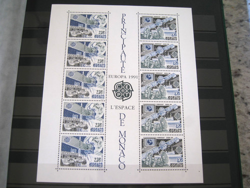 Monaco mnh 1991 - monaco, europa