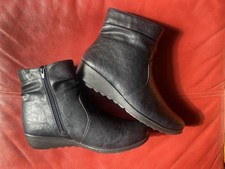 Cotton Traders Black Ankle