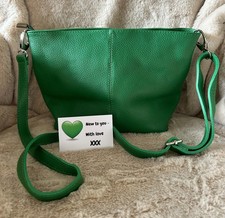 BORSE IN PELLE EMERALD GREEN