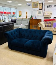 Chesterfield 2 Seater Blue
