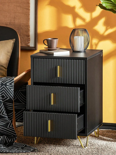 Drawers bedside table with - 3,