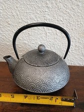 Japanese Cast Iron Teapot Wave