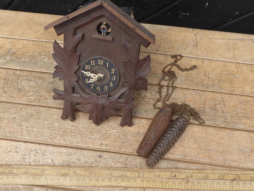 Vintage cuckoo clock - vintage,