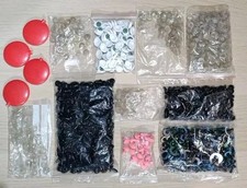 Safety Eyes for Teddy Bear Soft Toy Making Huge Bundle Mixed Sizes Joblot Bulk