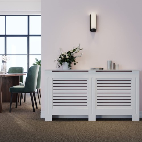 White radiator cover grill - radiator,