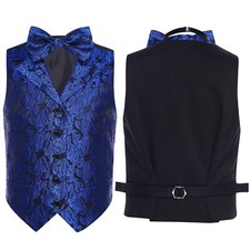 Boys Formal Tuxedo Suit Vest