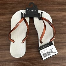 Ipanema Designer Women’s/Lady’s Anatomica Tan 21 Bronze Flip Flops Size UK 3 NEW