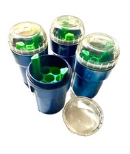 4 x MSE® 200mL Rotor Bucket, Aerosol Cap & Adapter 7 x 15mL Tubes CENTRIFUGE LAB