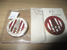 2 stoke city football badges
