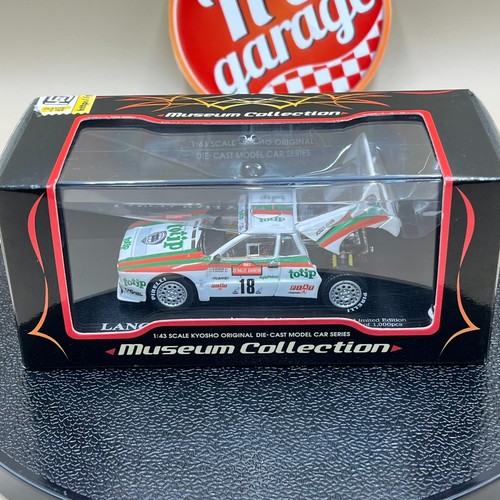 Kyosho lancia rally 037 - 1/43,