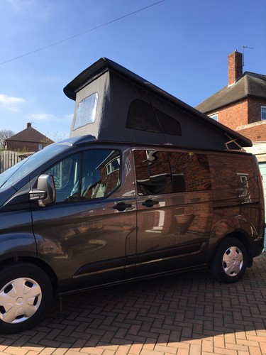 Grey ford transit - grey, custom