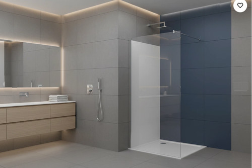 Walk shower screen - shower,