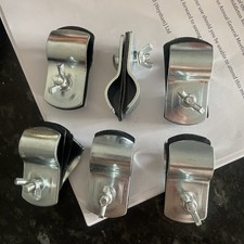 Just Kampers Gripper Clamps Pack of Three for Awning Rail to Vehicle Gutter 