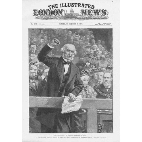 William gladstone speaking - gladstone,