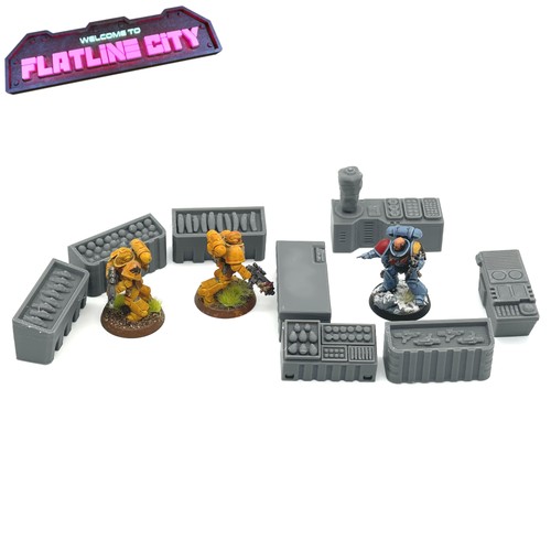 Flatline city market - market, stalls