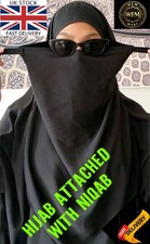 Women Hijab with Attached