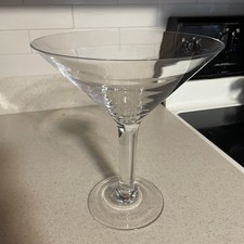 EXTRA Large MARTINI GLASS 10" tall 9" in diameter Decorating Centerpiece Bar