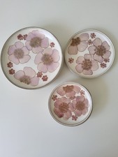 Vintage 70's Denby Stoneware Pottery 'Gypsy' Floral Pattern -  Various Items
