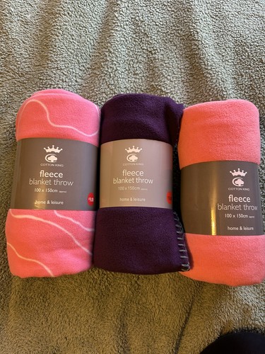 Fleece blanket bundle - 3, x