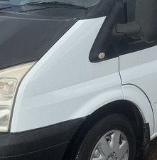 FORD TRANSIT FRONT WING PASSENGER SIDE NEARSIDE LH 2013 FROZEN WHITE
