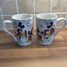 2x Large Mug Mickey Disney