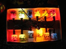 Mazda Disneylights Christmas Tree Lights Bulbs Working Vintage Disney Lights Old