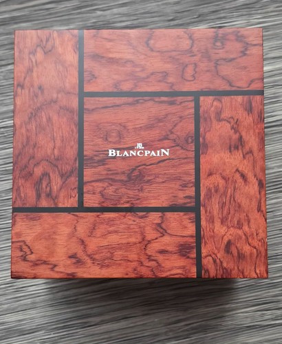 Blancpain wooden watch box - wooden,