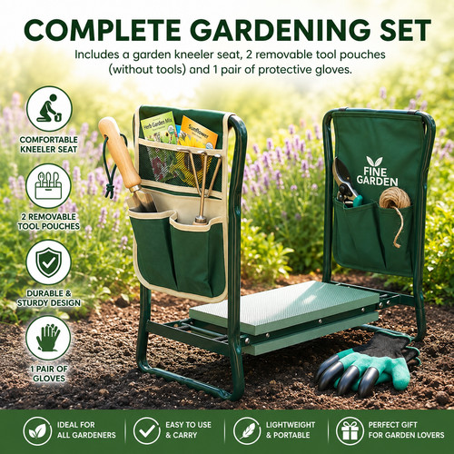 Garden kneeler seat bench - kneeler,