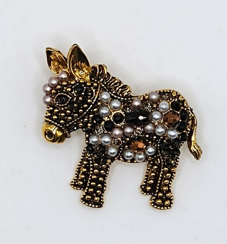 Donkey pearl rhinestone - donkey,