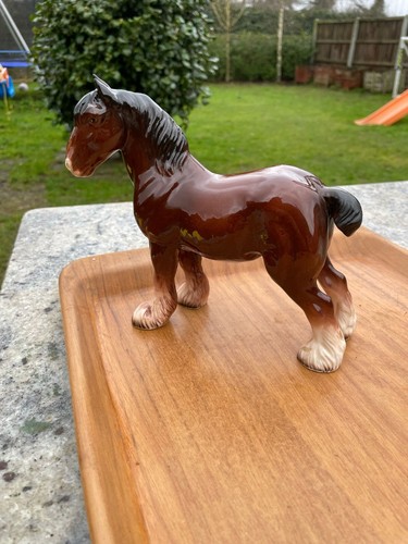 Porcelain horse figurine