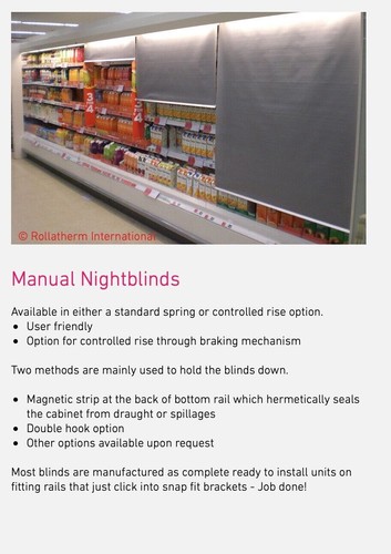 Commercial refrigeration night - commercial,