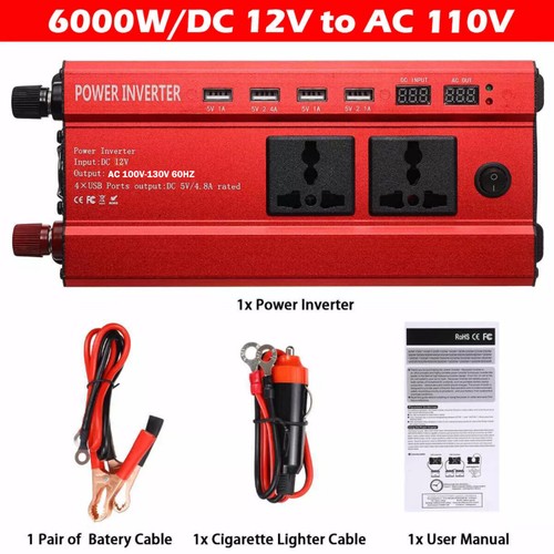 6000w car power - power, dc