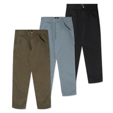 Stan Ray Trousers - Mens Stan Ray 80s Painter Pant - Twill - Black, Grey, Olive
