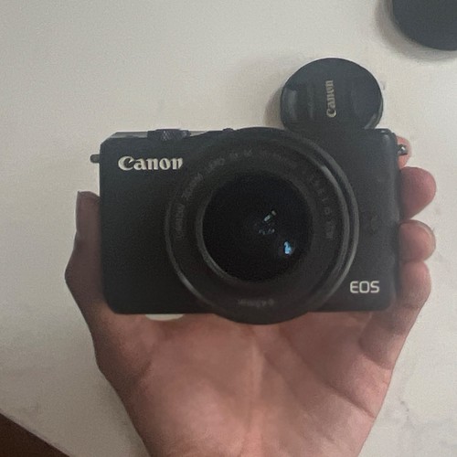 Canon eos m10 black mirrorless - canon,