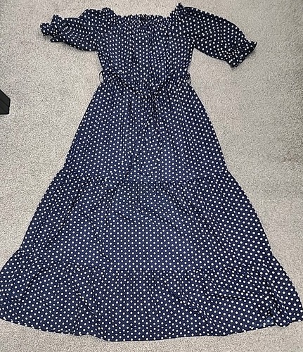 Qed london navy polka dot - qed,